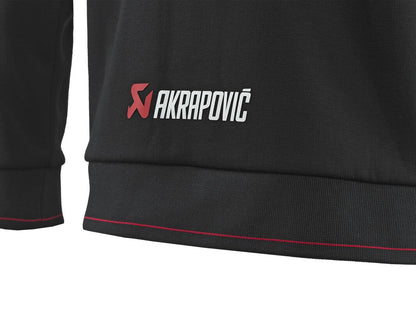 AKRAPOVIC Corpo damesvest met capuchon zwart maat S - MxProStoreParts