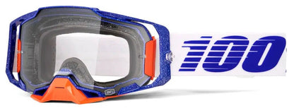 100% Armega Lavingaad Gafas de protección – Lente transparante - MxProStoreParts