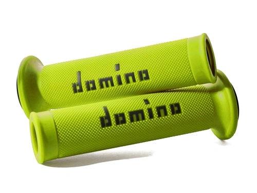 Poignées pour moteur à marche Domino A010 – Jaune Fluorescent / Noir