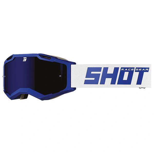 Shot Iris 2.0 Gafas de motocross Azul Mate Sólido Colección 2026 - MxProStoreParts