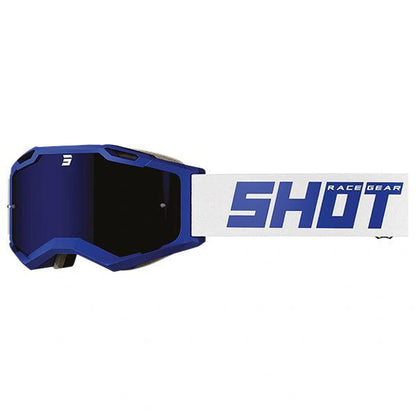 Shot Iris 2.0 Gafas de motocross Azul Mate Sólido Colección 2026 - MxProStoreParts
