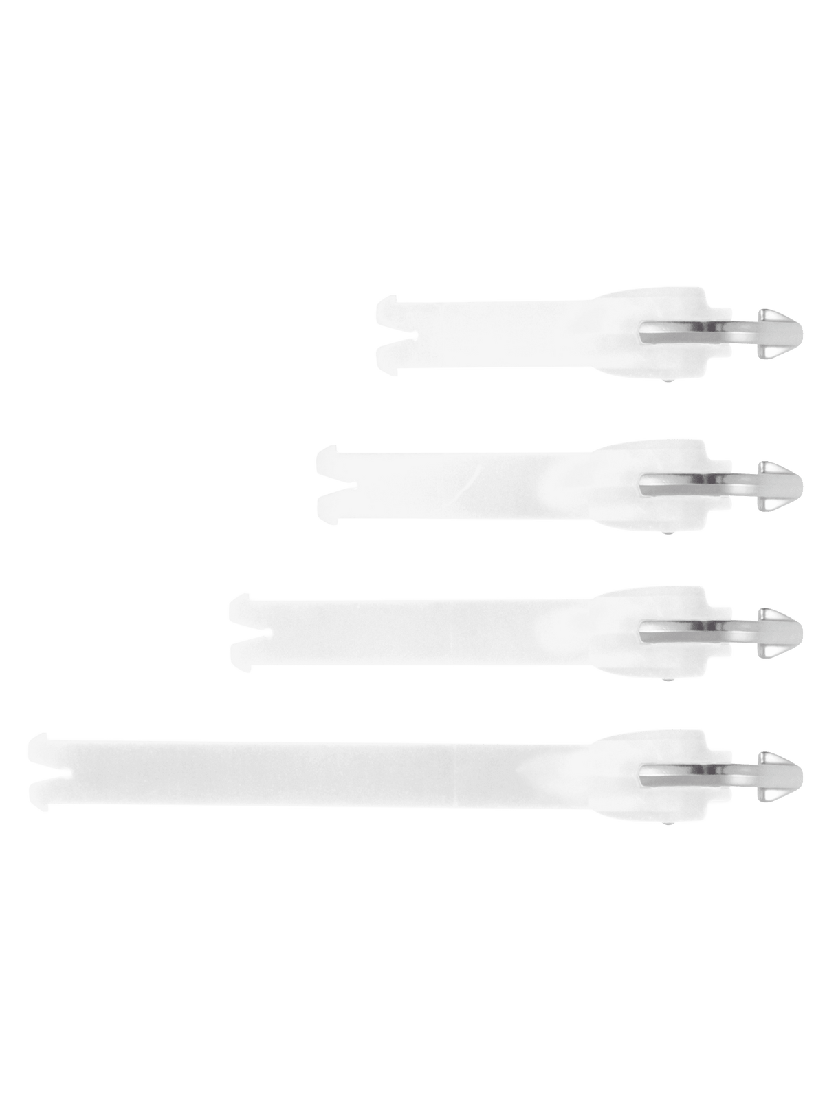 Alpinestars Kit de sangle à boucle 2014-2018 Tech 10 blanc - MxProStoreParts