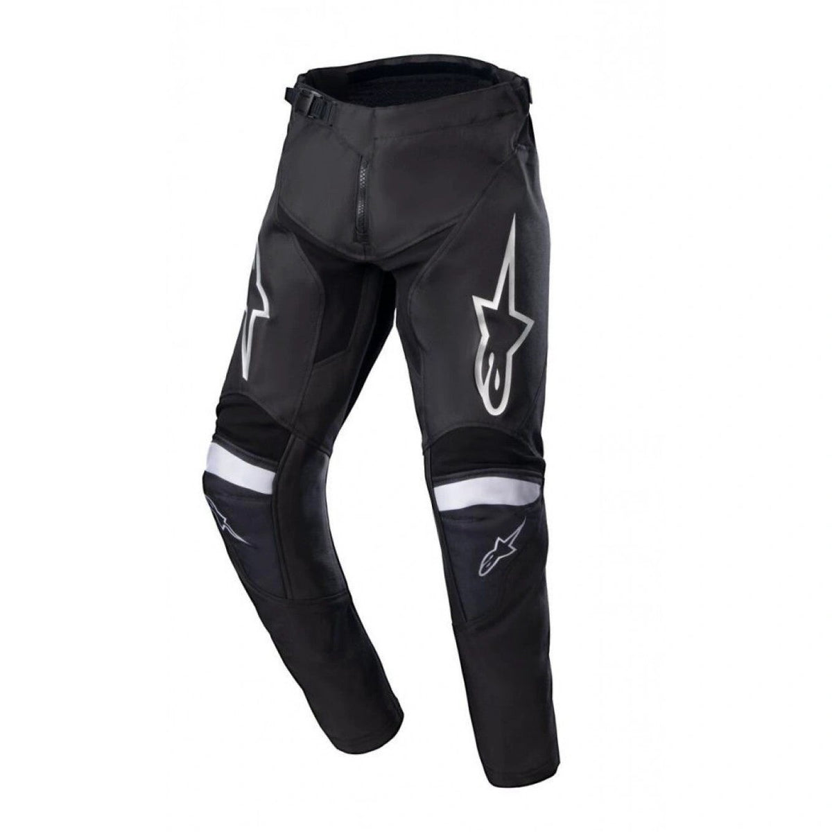 Alpinestars 2023 Racer Graphite pantalon cross pour enfants Noir/Reflectant (taille 22) - MxProStoreParts