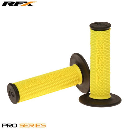 RFX Pro Series Poignées à double composition Jaune / Noir - MxProStoreParts
