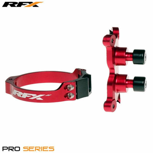 RFX Pro Series Dual Starter Aid Red 56,4mm Honda CRF 250R 04- & CRF 450R 04- & CRF 250RX 19- & CRF 450RX 17- & Kawasaki KX 250F 06- & KX 450F 06- & Suzuki RM 125/250 02- & RM-Z 250 07- & RM-Z 450 07-