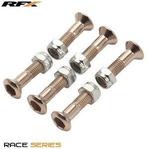 RFX Rear Sprocket Bolt Set 6 Pieces M8 x 25mm for KTM, Husqvarna, TM, Beta, Gas Gas & Sherco