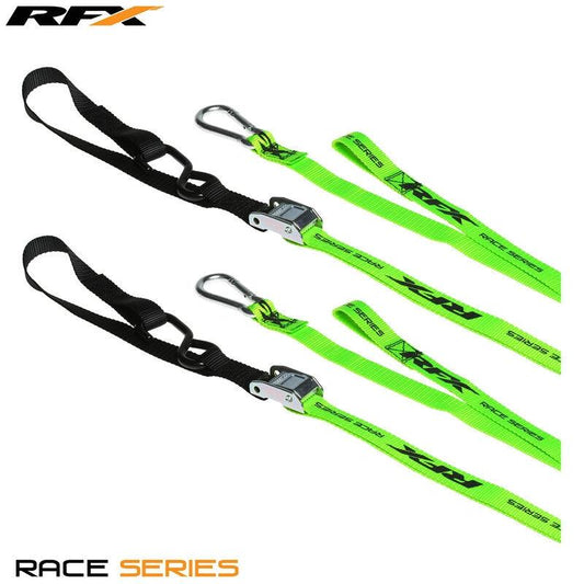 RFX Bandas reflectantes de alta visibilidad / negro con bucle extra