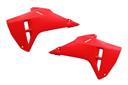 UFO Red/OEM Color Radiator Caps for Honda CRF 250R 2022–2024 & CRF 450R 2021–2024 (2025 Restyle) - MxProStoreParts