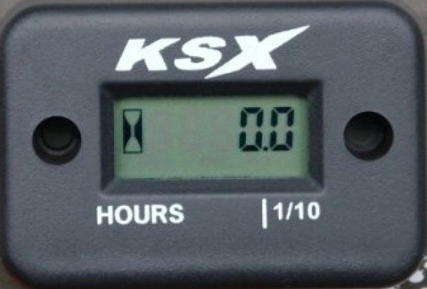KSX Compteur-heures avec fil noir - MxProStoreParts