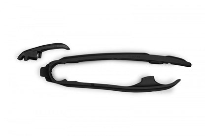 UFO Guía de Brazo Trasero Negro para KTM SX 125/150/250/300 2023- y SX-F 250/350/450 2023- y Husqvarna TC/FC 125/250/350/450 2023- y Gas Gas 2024- - MxProStoreParts