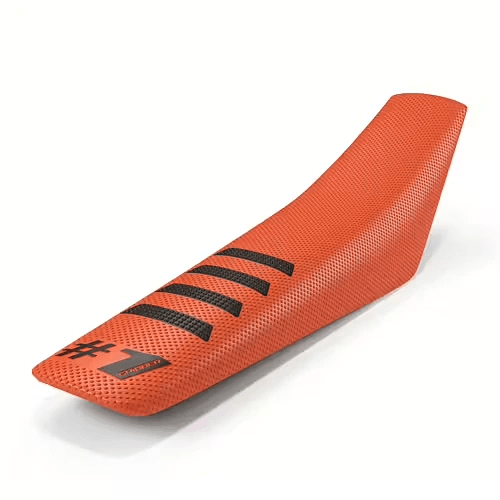 Onegripper housse de selle universelle étanche côtelé Orange / Noir #1