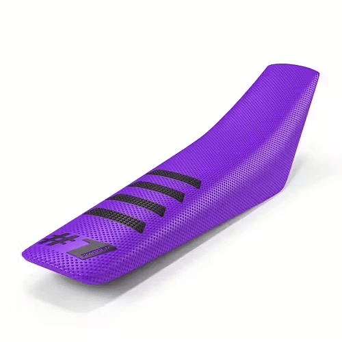 Onegripper housse de selle universelle étanche côtelée Violet / Noir #1