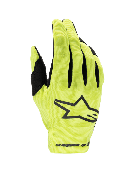 Alpinestars Radar Gants de Motocross 2025 Fluo Jaune Noir