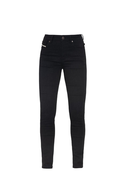 JOHN DOE Ruby damesmotorjeans zwart 34/32