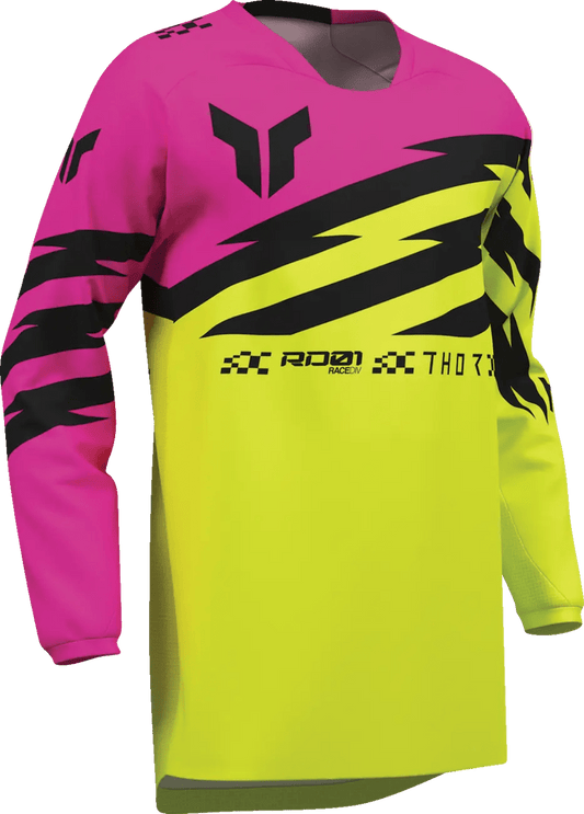 THOR Camiseta de cross Juvenil Launchmode Shockie