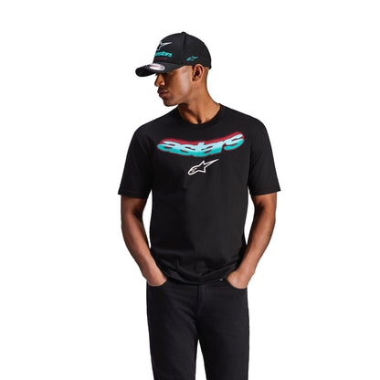 Alpinestars T-Shirt Ellipsoid SS CSF Black - MxProStoreParts