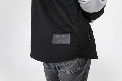JOHN DOE Motoshirt herenjas zwart/wit 5XL - MxProStoreParts