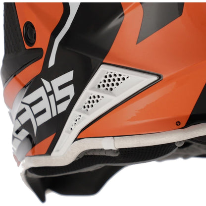 Acerbis X-Track 22-06 Casco de motocross con cierre de aro doble, naranja/negro - MxProStoreParts