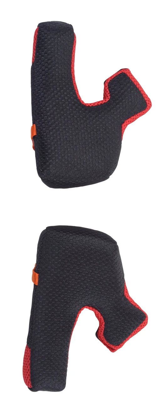 Alpinestars Missile wangkussens – zwart/rood