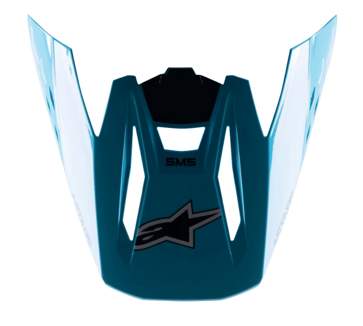 Alpinestars S-M5 Speed Vizier – azul claro negro brillante - MxProStoreParts