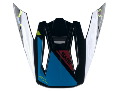 Alpinestars S-M5 Action Vizier – Negro cian amarillo fluo brillante - MxProStoreParts