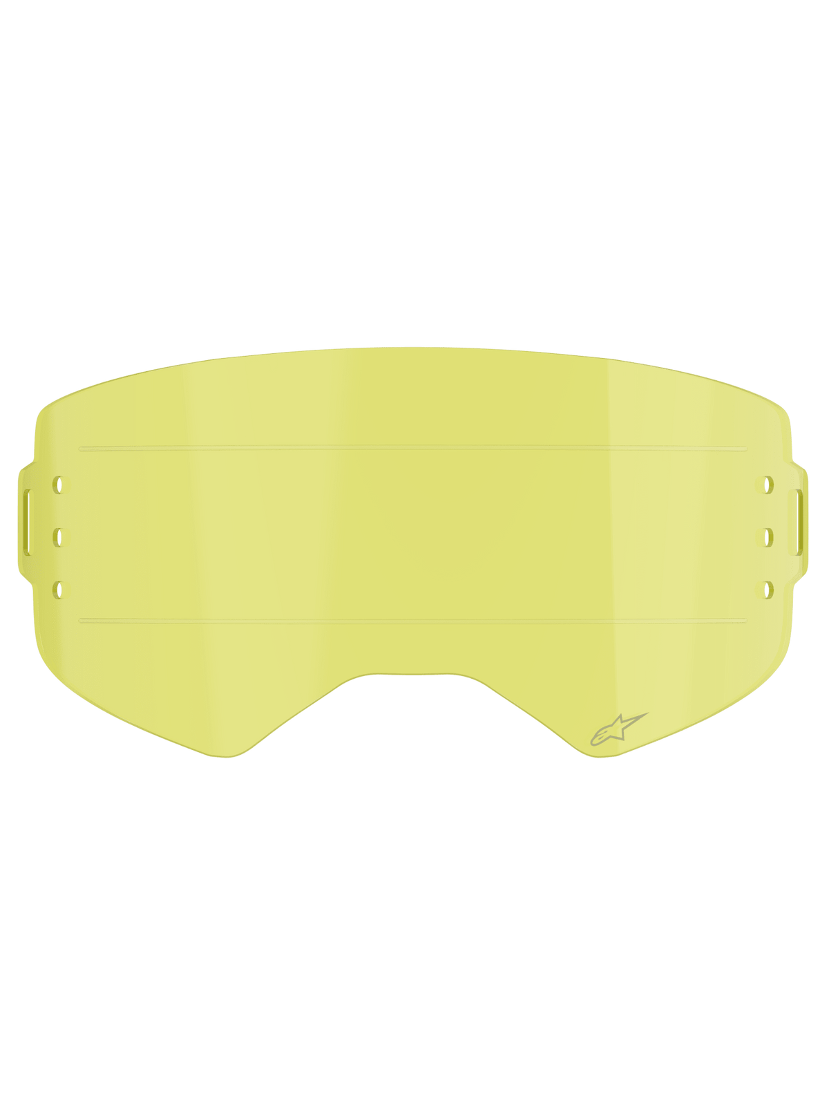Alpinestars Supertech Feuille roll-off – Jaune clair - MxProStoreParts