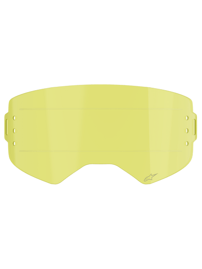 Alpinestars Supertech Feuille roll-off – Jaune clair - MxProStoreParts
