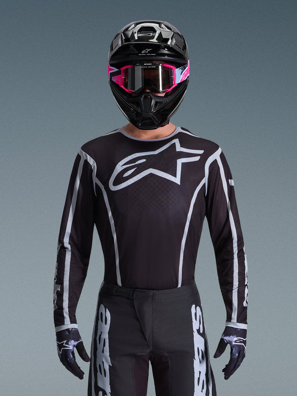 Alpinestars Fluid Apex Jersey 2026 – Zwart grijs - MxProStoreParts