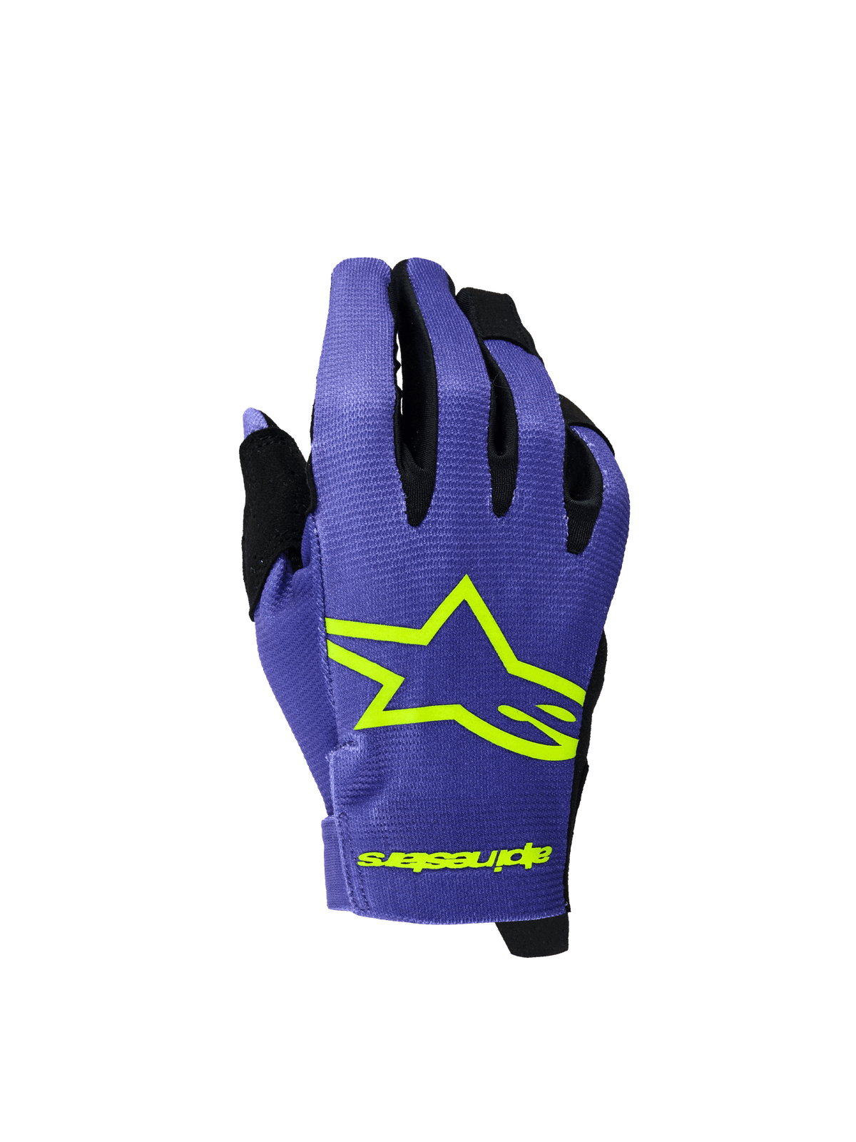 Alpinestars Gants Radar pour Jeunes 2026 – Violet jaune fluo - MxProStoreParts