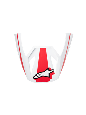 Alpinestars S-M3 Heat Vizier – Rouge, blanc, noir brillant