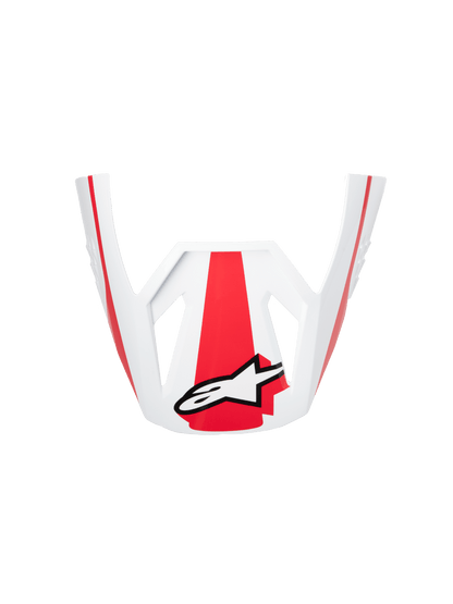 Alpinestars S-M3 Heat Vizier – rojo blanco negro brillante - MxProStoreParts