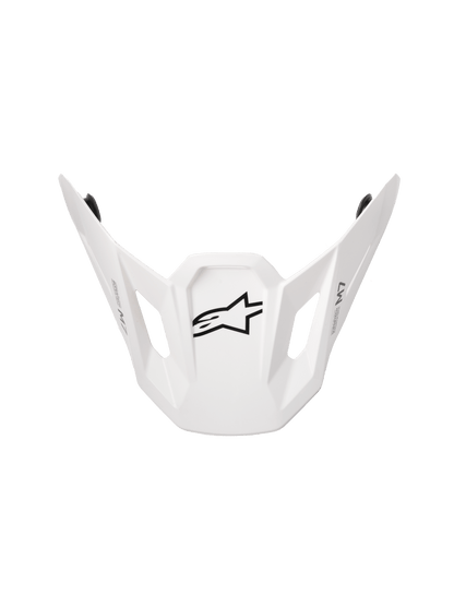 Alpinestars S-M7 Solid Vizier – Blanco brillante - MxProStoreParts