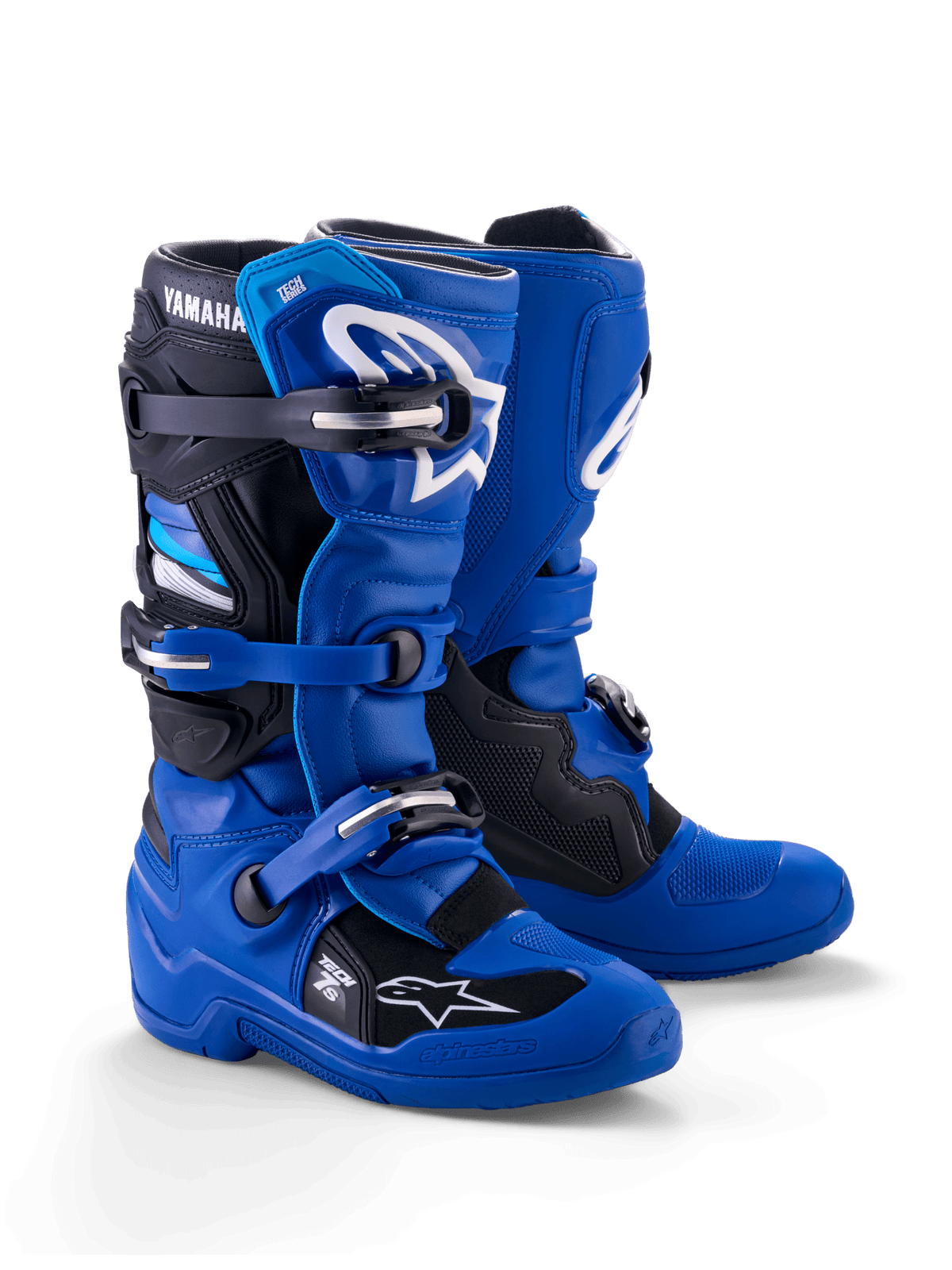 Alpinestars Yamaha Tech 7S bottes – Bleu noir blanc - MxProStoreParts