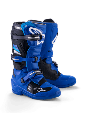 Alpinestars Yamaha Tech 7S botas – Azul negro blanco