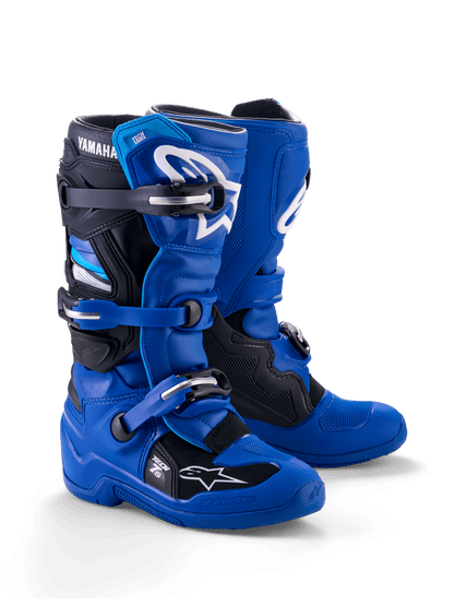 Alpinestars Yamaha Tech 7S bottes – Bleu noir blanc - MxProStoreParts