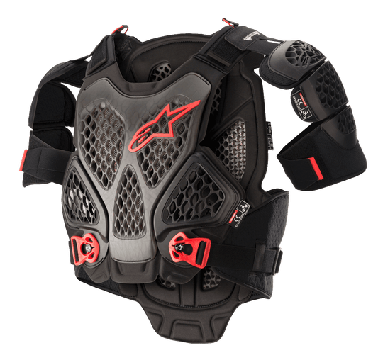 Alpinestars A-6 Protecteur thoracique – Noir anthracite rouge