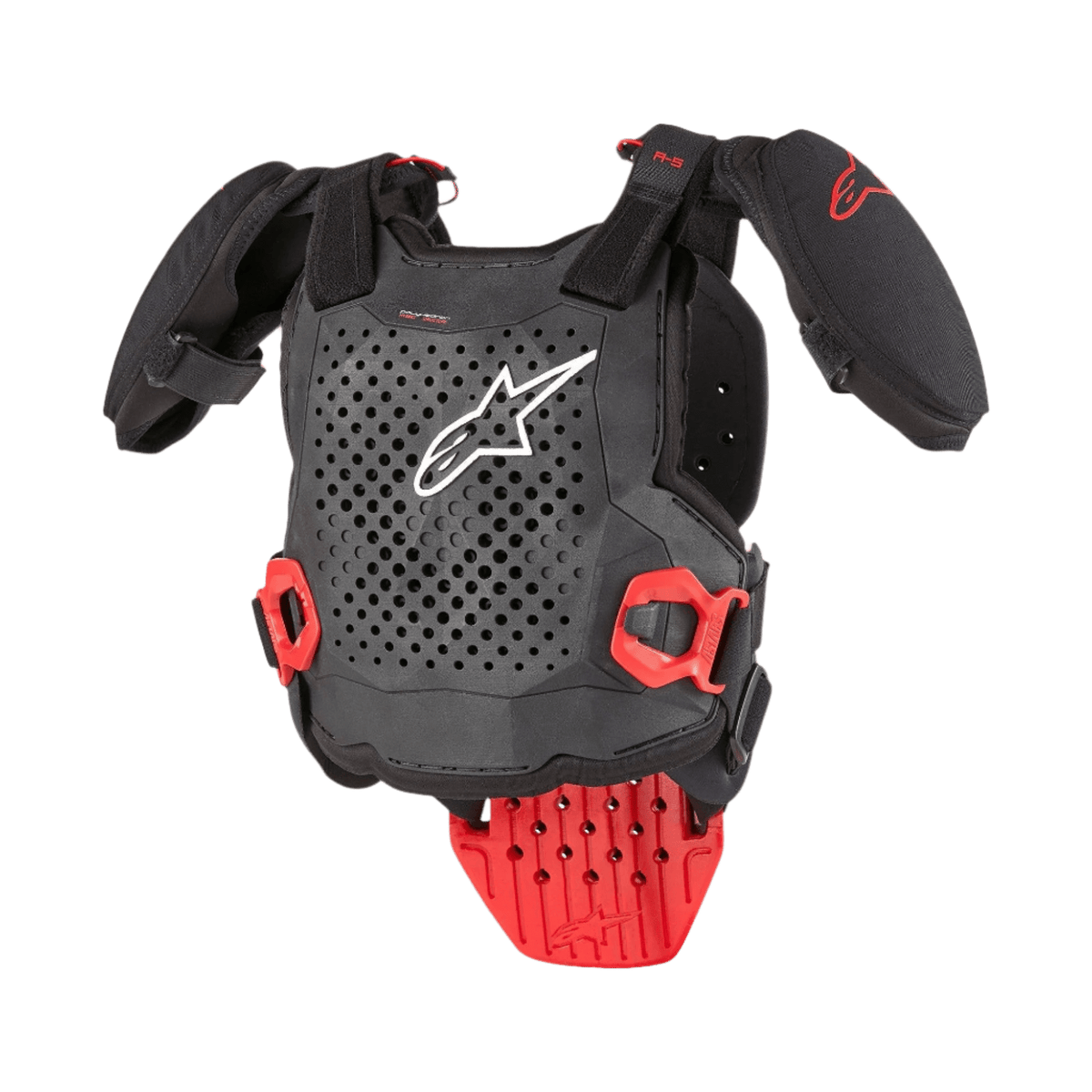 Alpinestars Jeunesse A-5 S Protecteur thoracique – Noir blanc rouge - MxProStoreParts