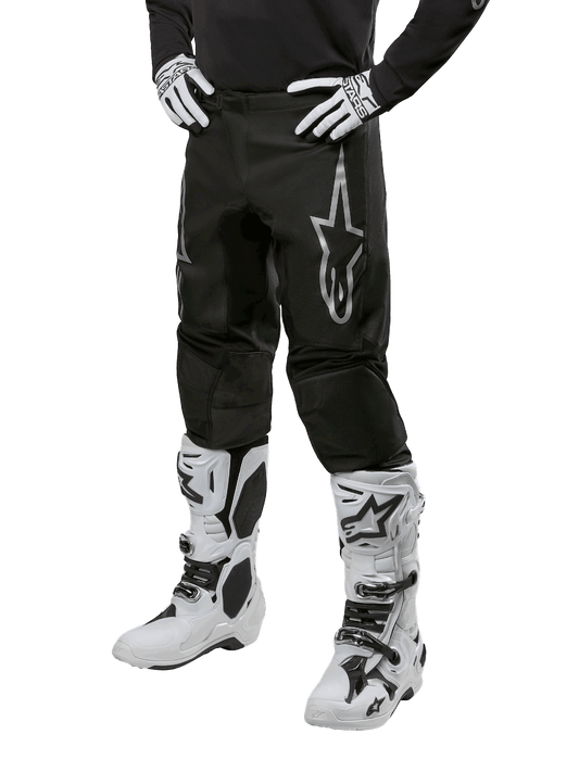 Alpinestars Fluid Graphite Broek 2024 – Zwart zilver
