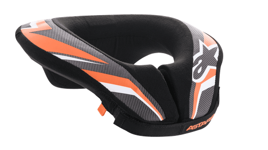 Alpinestars Protege-cou Séquence Junior – Noir anthracite orange