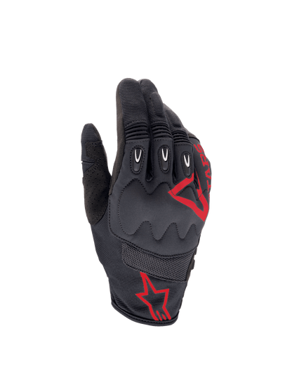 Alpinestars Techdura Handschoenen – Vuurrood zwart - MxProStoreParts