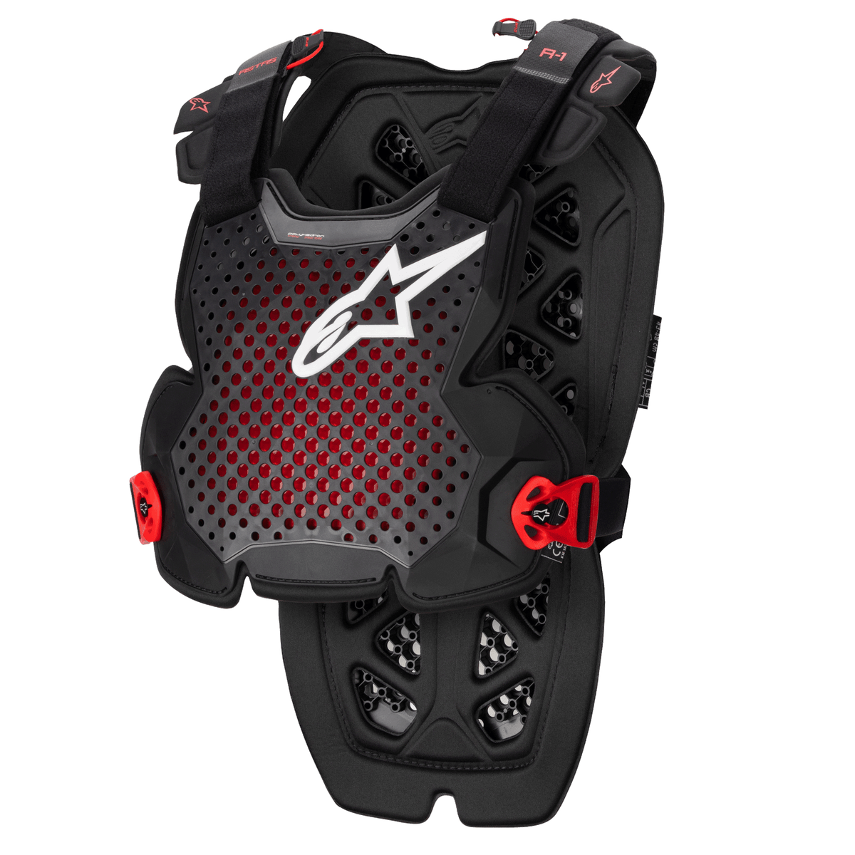 Alpinestars A-1 Pro Protecteur thoracique – anthracite noir rouge - MxProStoreParts