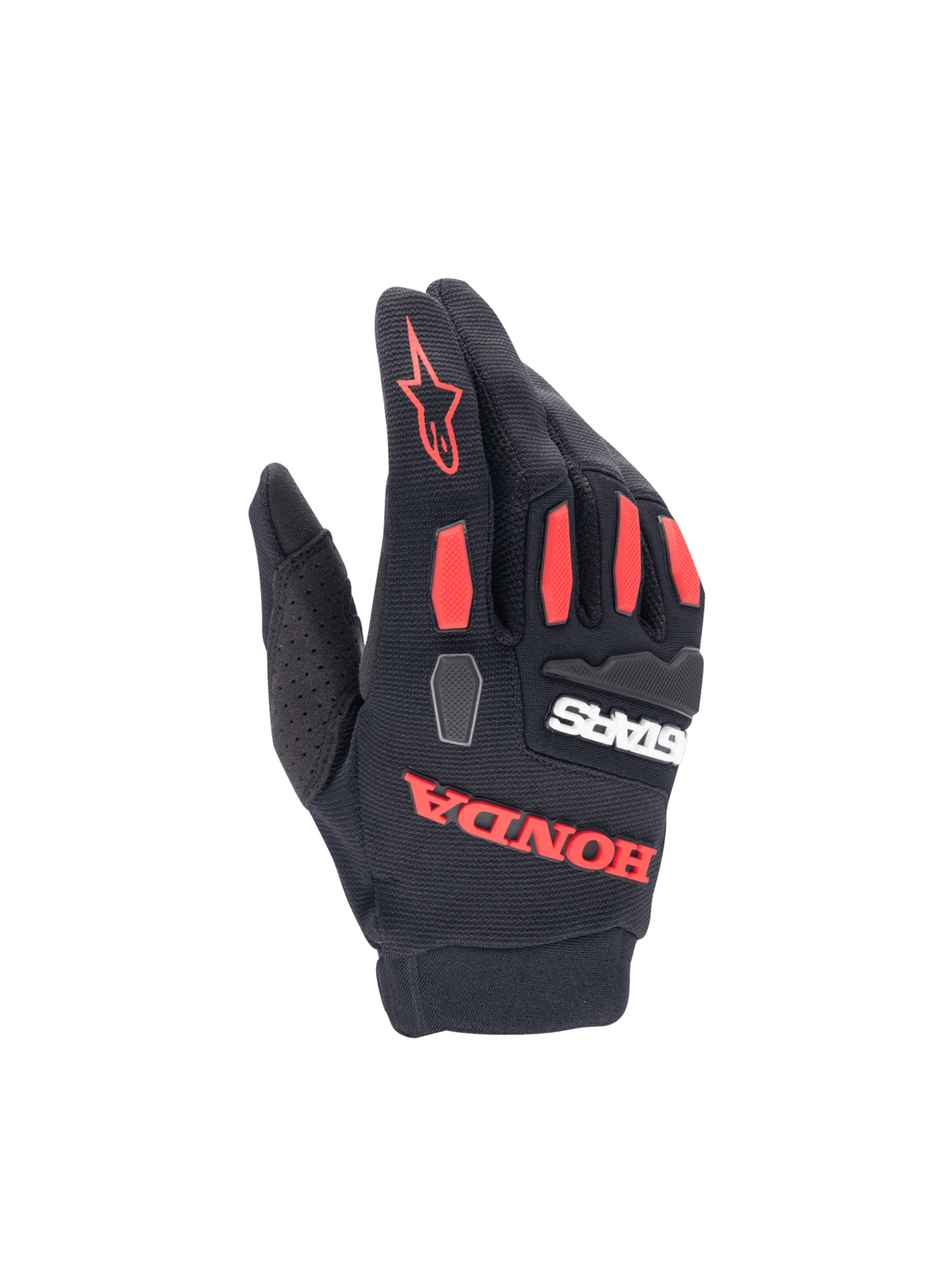 Alpinestars Full Bore Guantes – Negro rojo brillante - MxProStoreParts