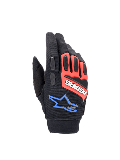 Alpinestars Full Bore Xt Gants – Noir, rouge clair, bleu - MxProStoreParts