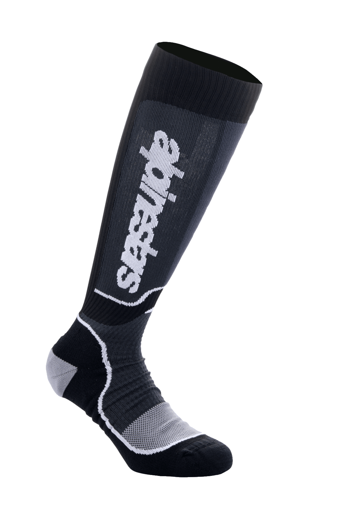 Alpinestars MX Plus Sokken – Zwart wit - MxProStoreParts