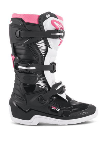 Alpinestars Stella Tech 3 Laarzen – Zwart wit roze - MxProStoreParts