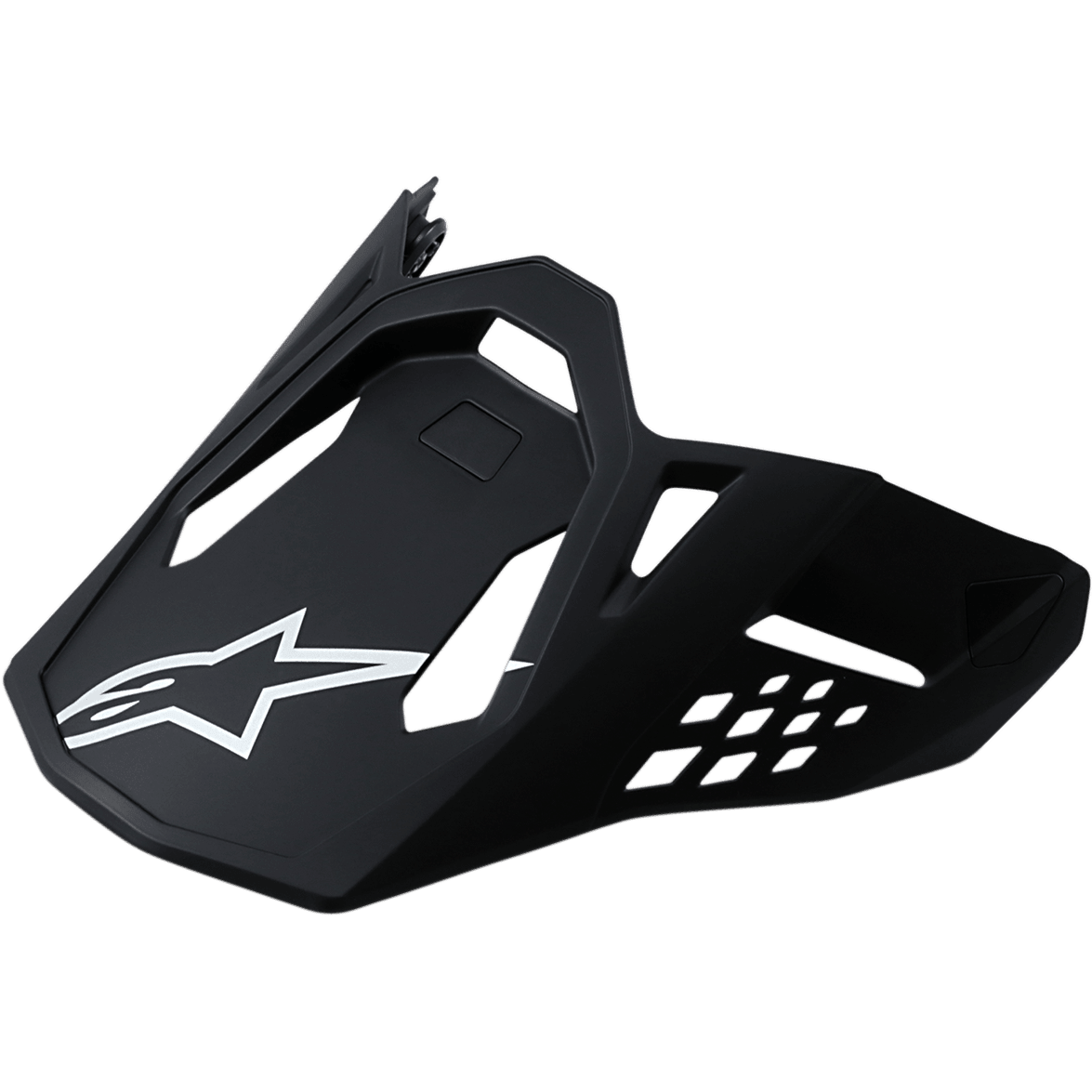 Alpinestars Supertech M10/M8 Vizier – Negro mate - MxProStoreParts