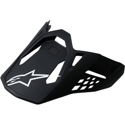 Alpinestars Supertech M10/M8 Vizier – Negro mate - MxProStoreParts