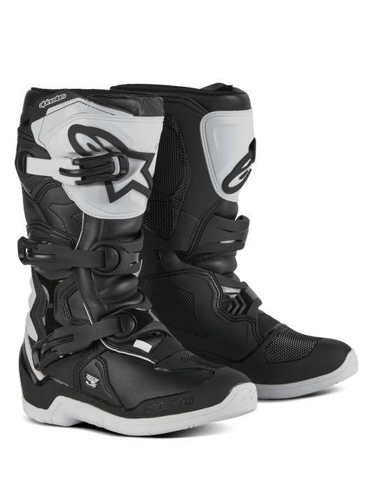 Alpinestars Bottes Tech 3S pour jeunes – Blanc noir
