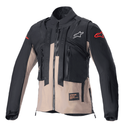 Alpinestars Techdura Jas – Zwarte valk bruin - MxProStoreParts