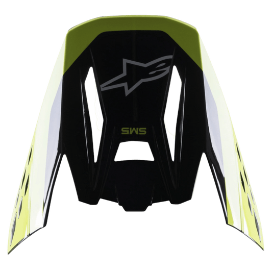 Alpinestars S-M5 Beam Vizier – Negro amarillo flúor brillo